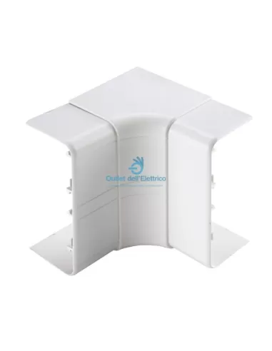 Canales eléctricos EC91010060 Esquina interior para canal cond. oscuro. 100x60